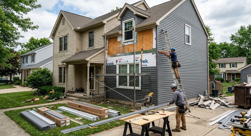 Damaged Siding Replacement in Stamford, CT