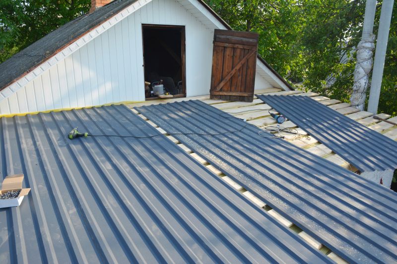 Finished Metal Roof